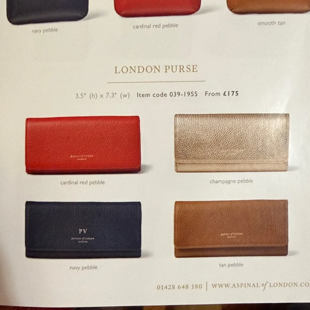 Aspinal of London wallet. Never used! - Picture 7 of 7
